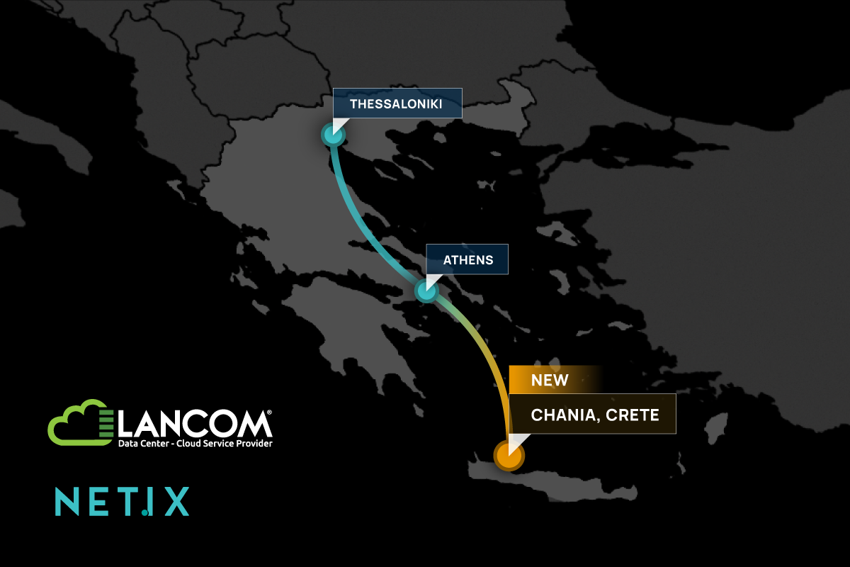 Lancom Expands NetIX GR to Crete